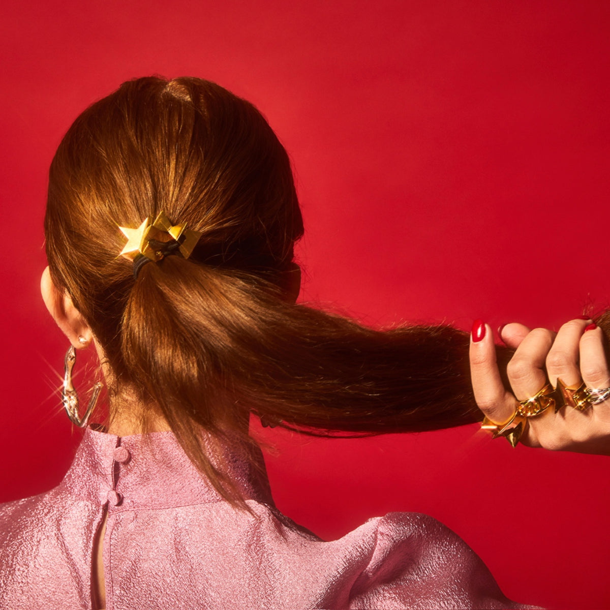 Gold Alice Star Hair Baubles