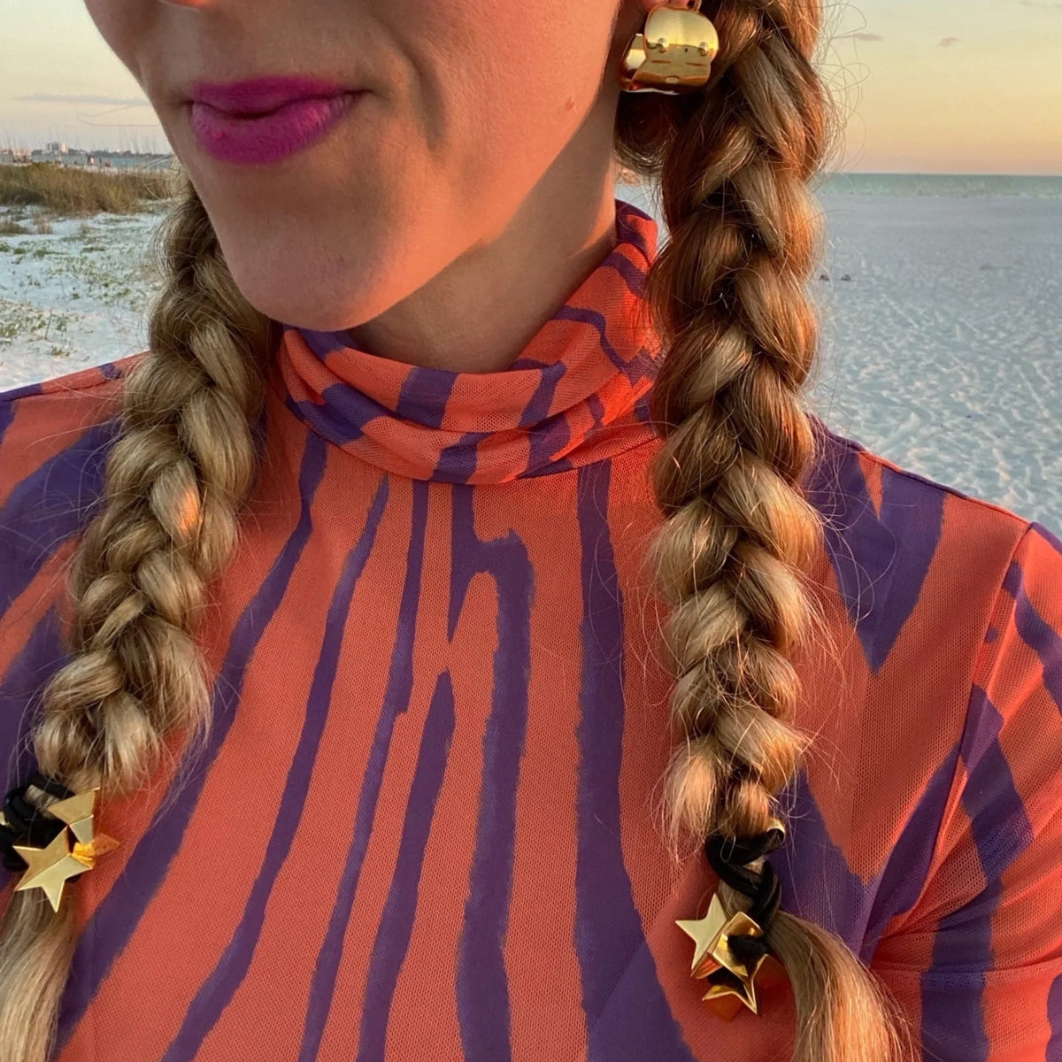 Gold Alice Star Hair Baubles