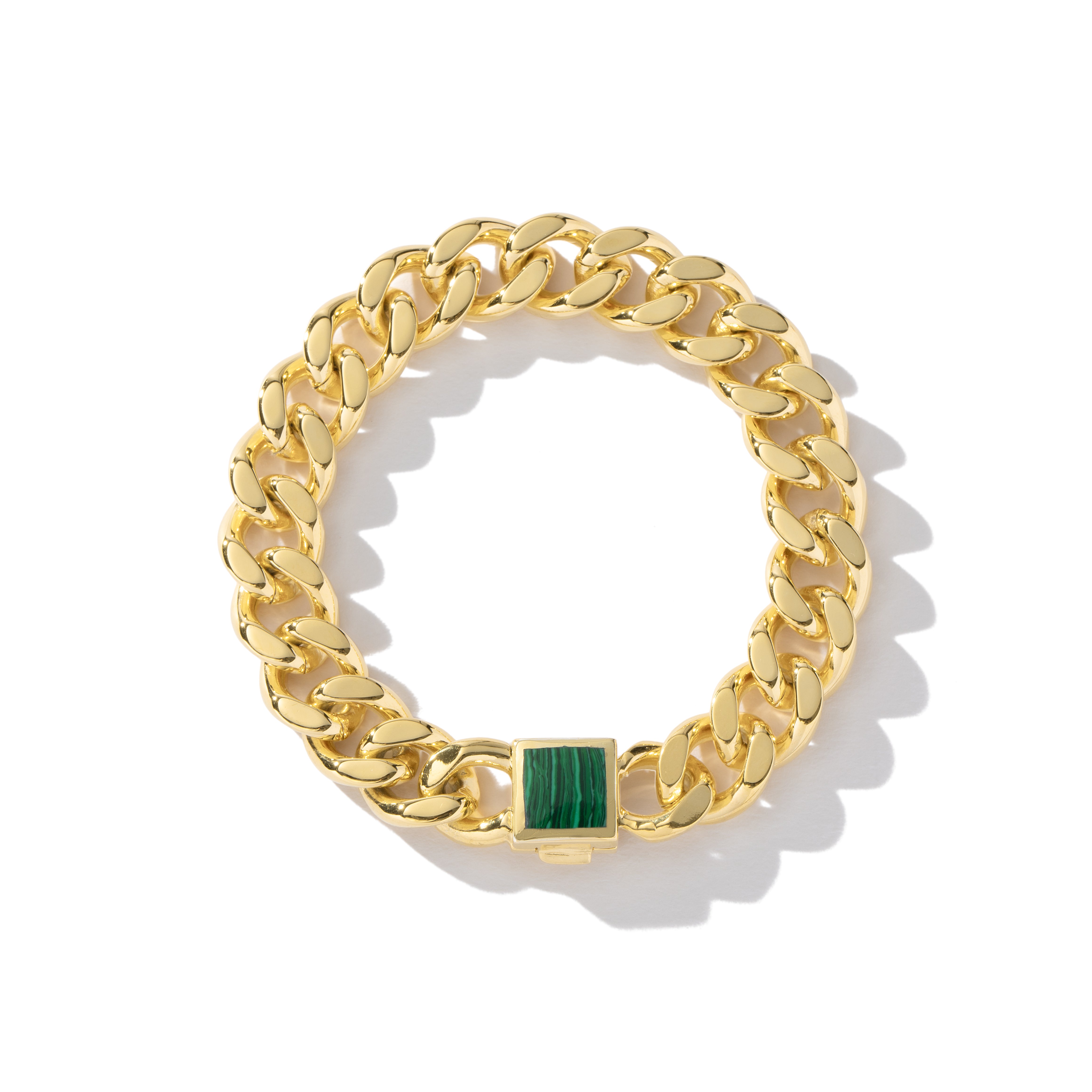 Gold Vera Cuban Chain Bracelet