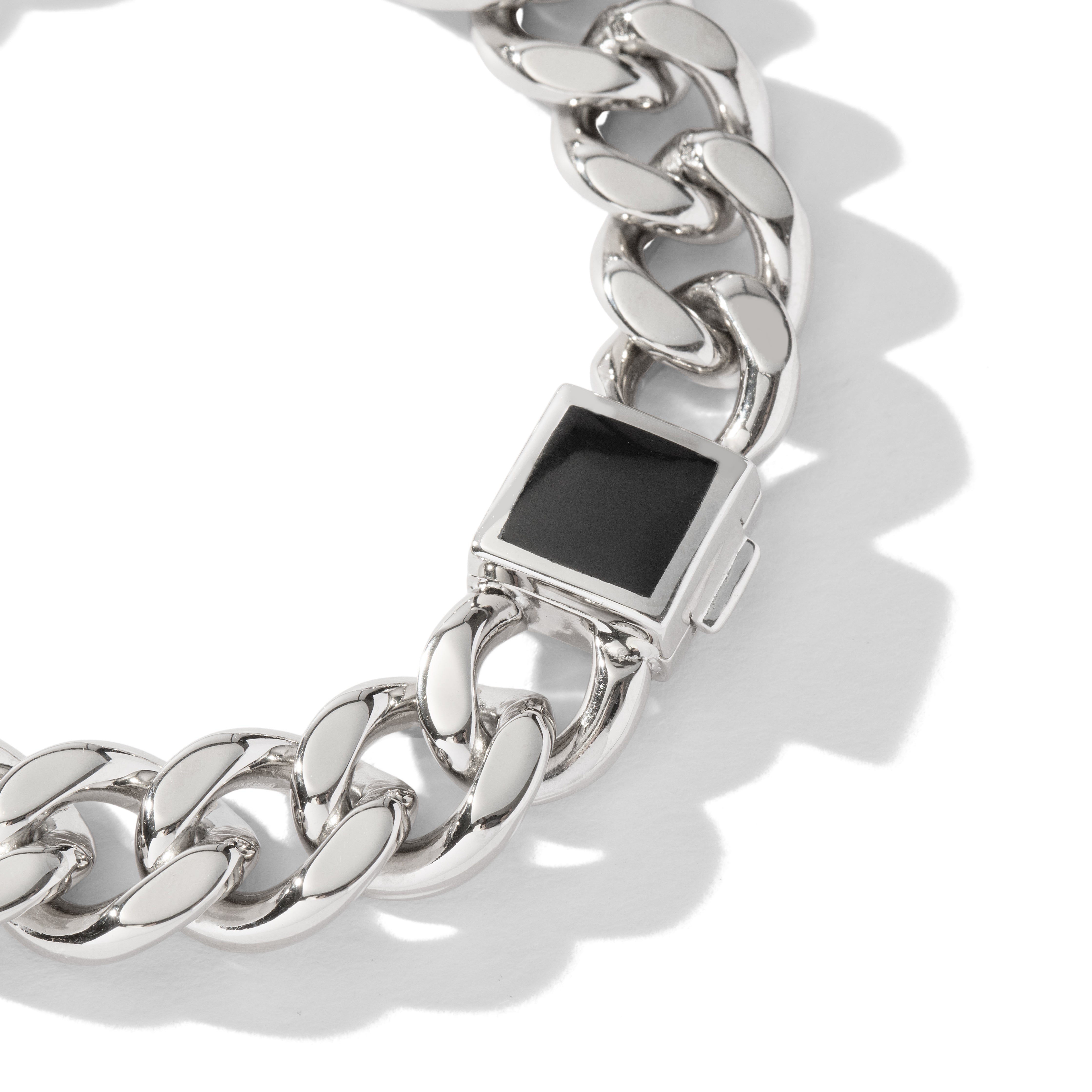 Silver Vera Cuban Chain Necklace