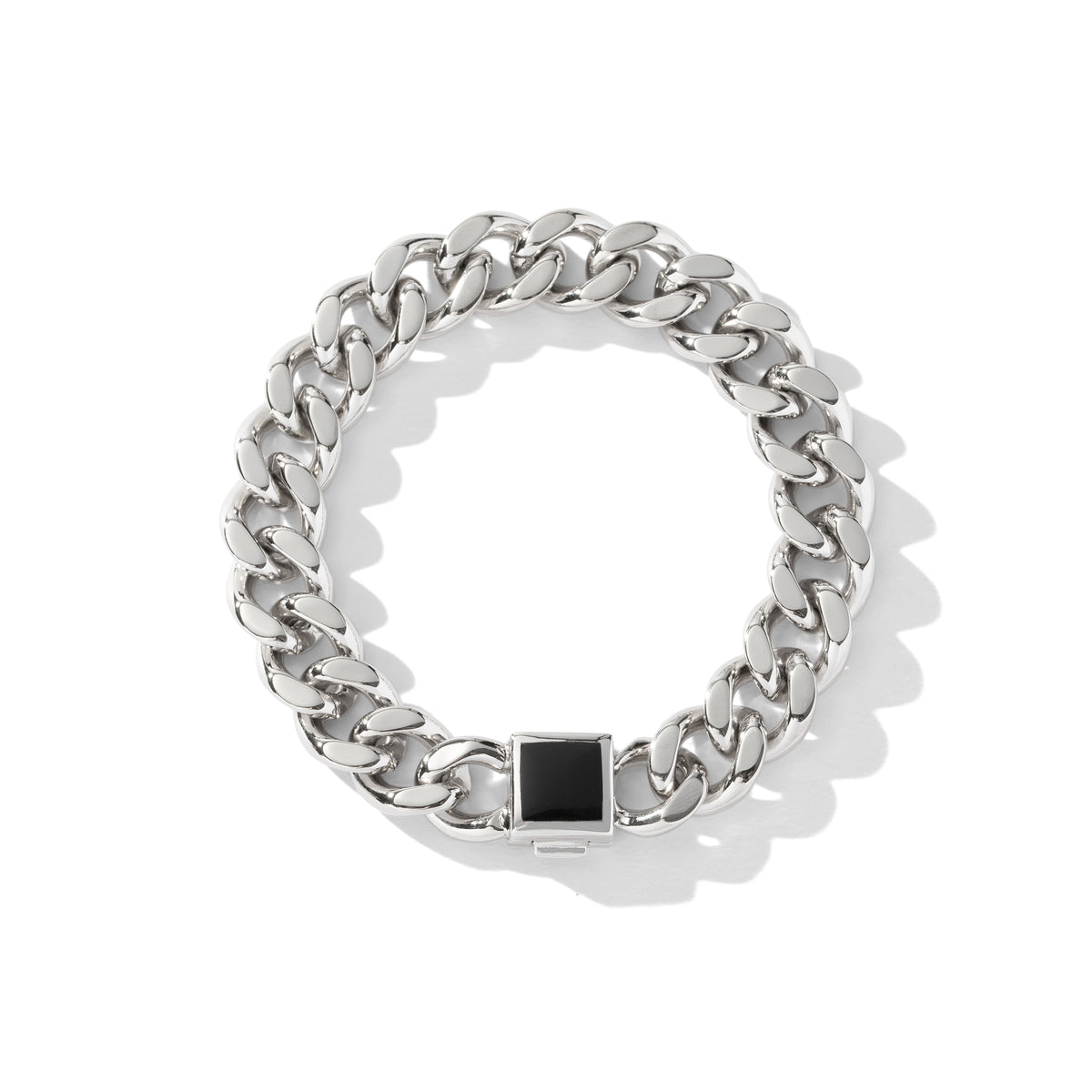 90s VERSANI link chain silver bracelet