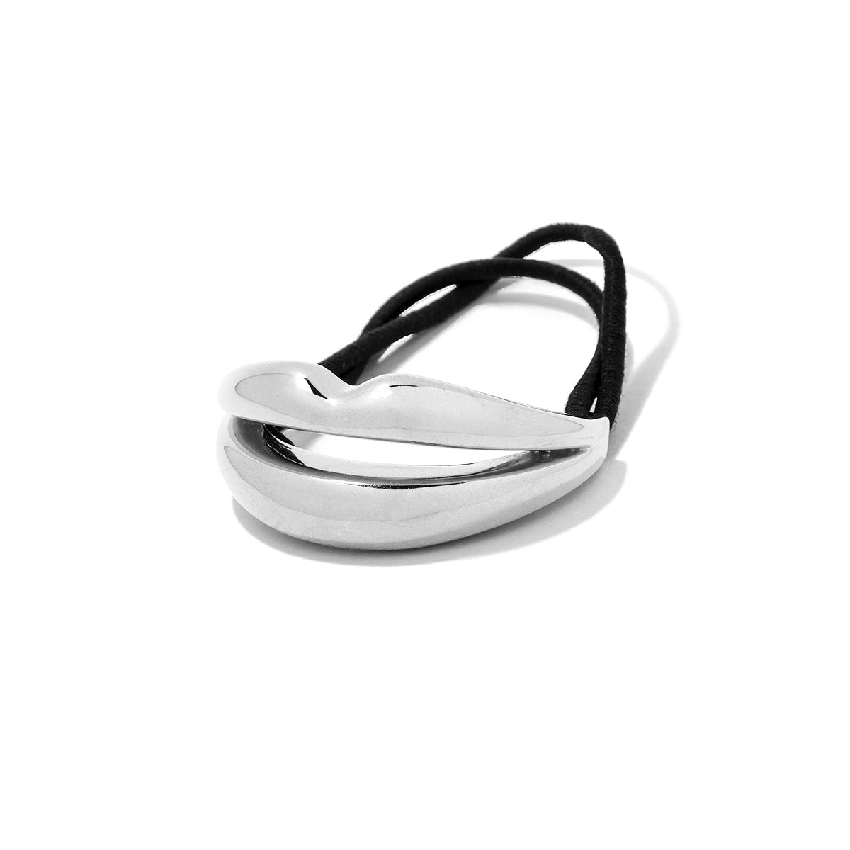 Silver Rosie Lip Hair Band
