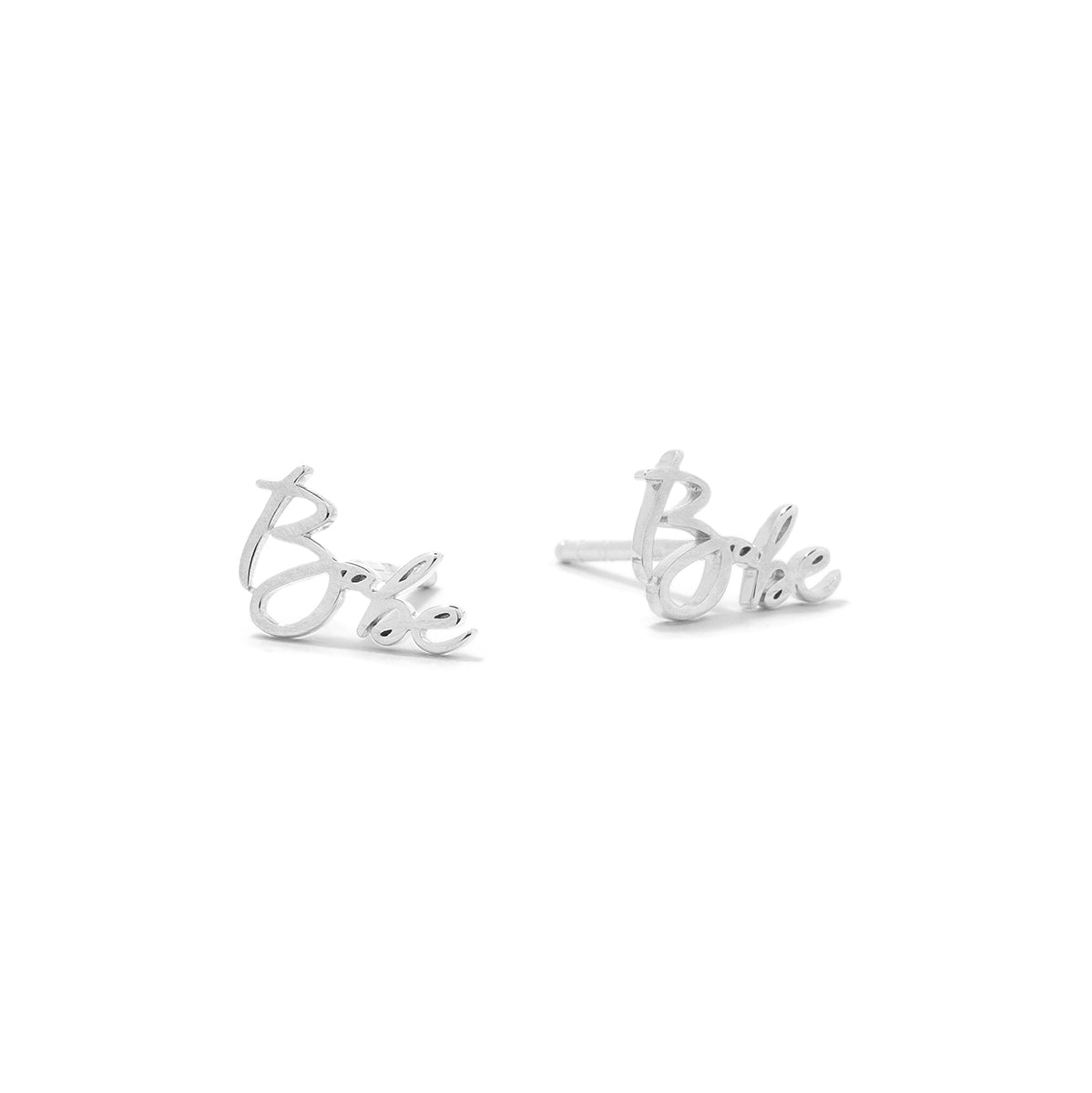 Babe Silver Studs