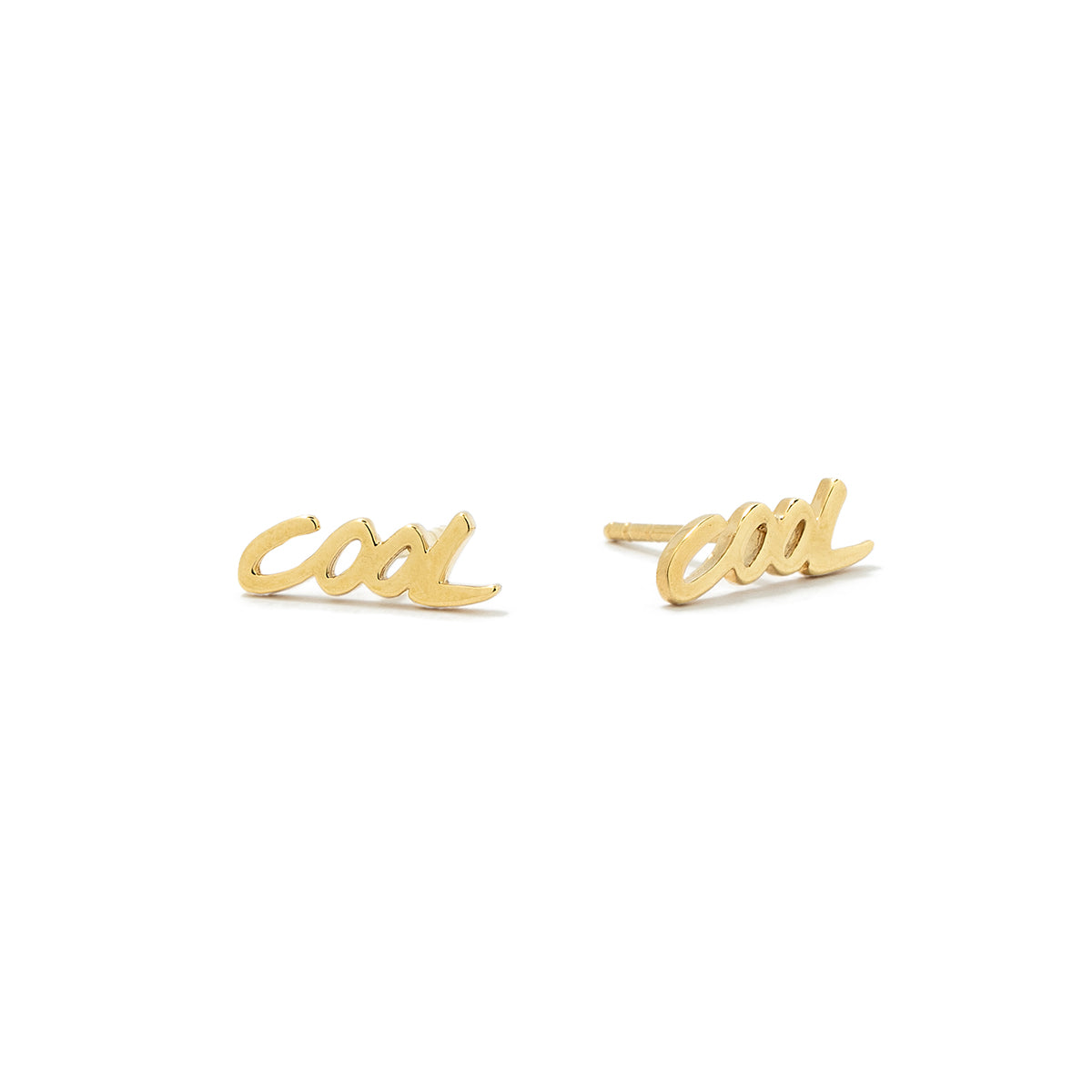 Cool Gold Studs