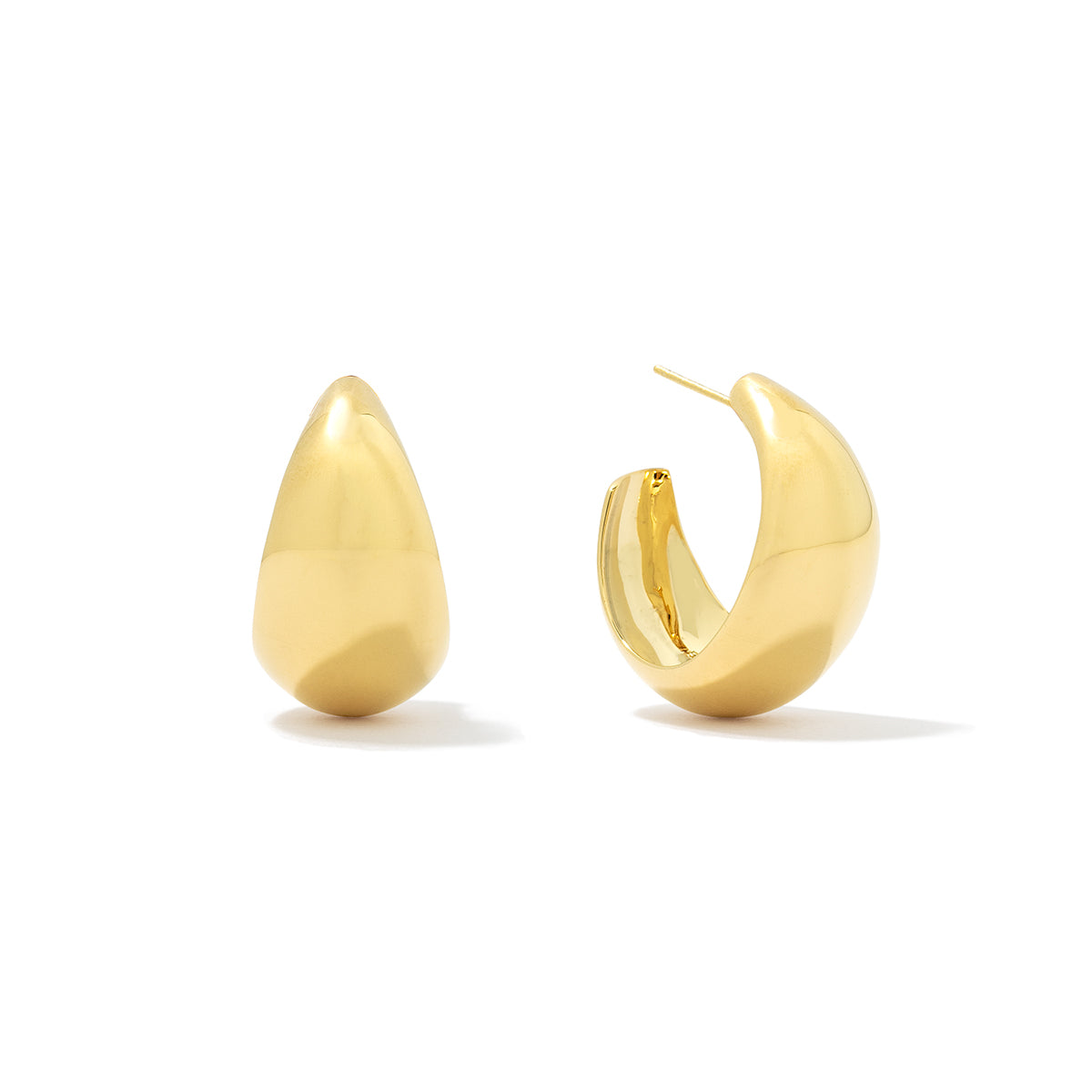 Gold Freya Hoops
