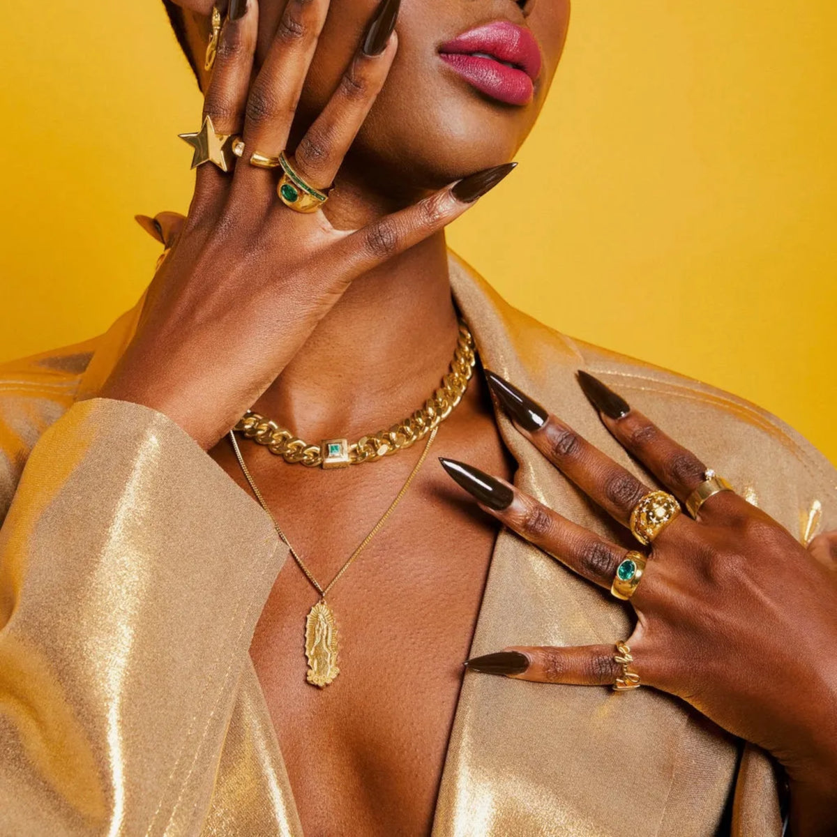 Gold Fizzy Ring
