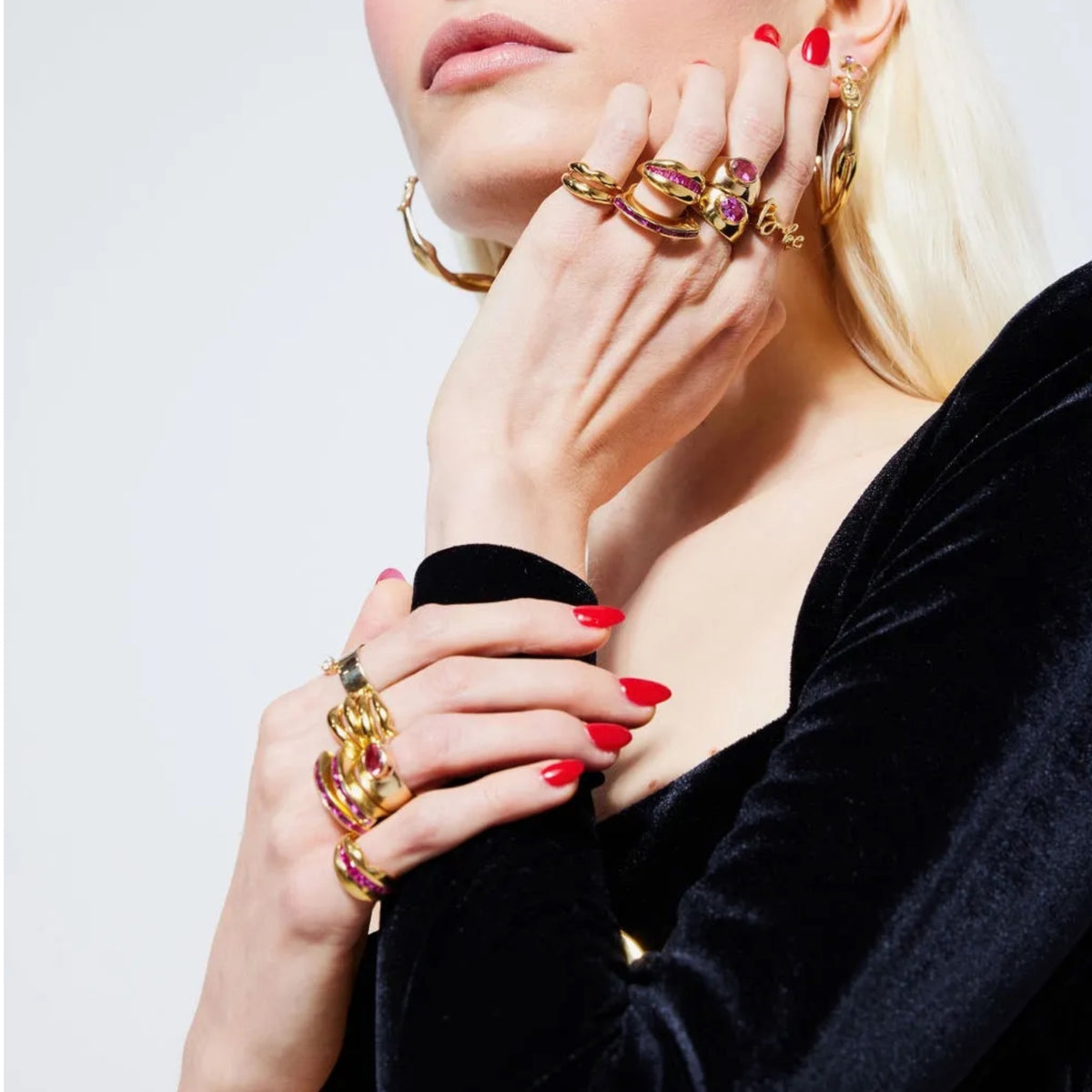 Gold Babe Ring