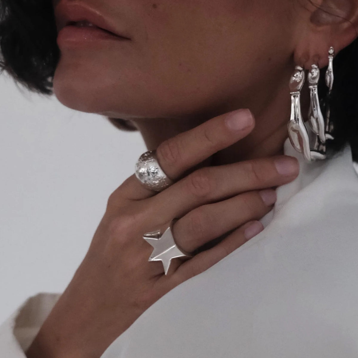 Silver Fizzy Ring
