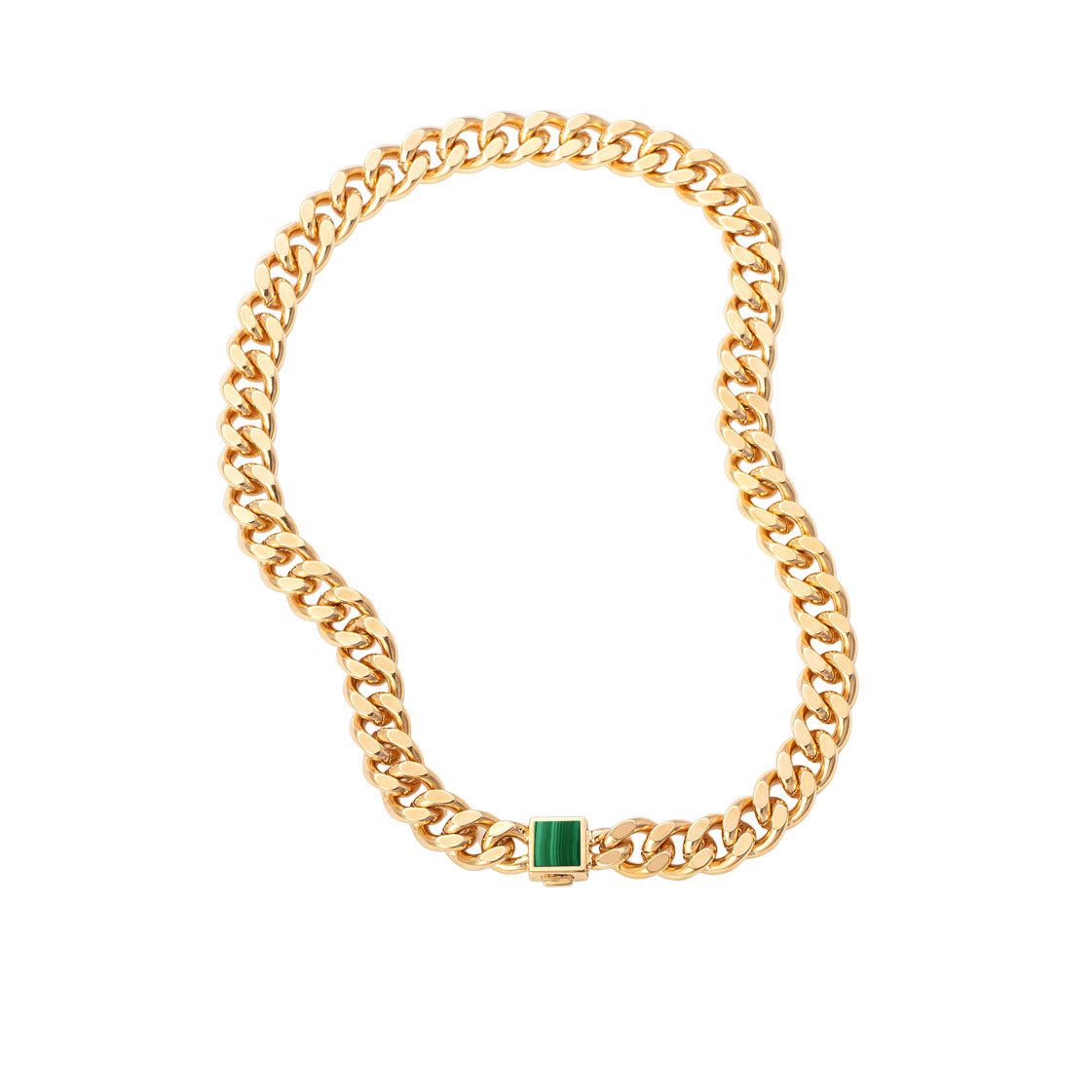 Gold Vera Cuban Chain Necklace