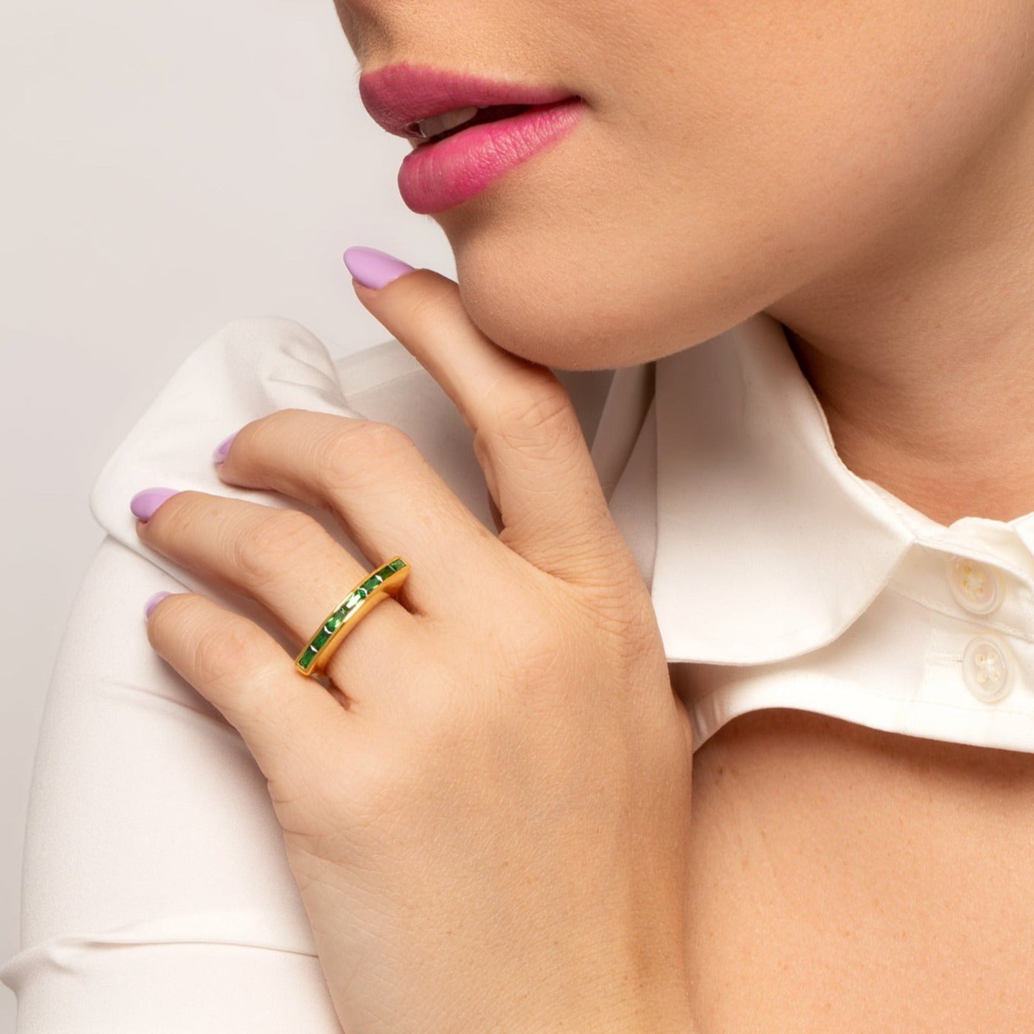 Solid Gotham Dome Ring