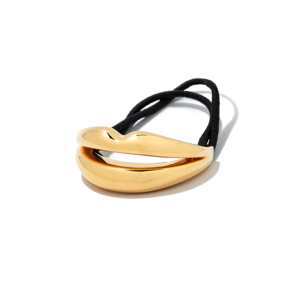 Gold Rosie Lip Hair Band