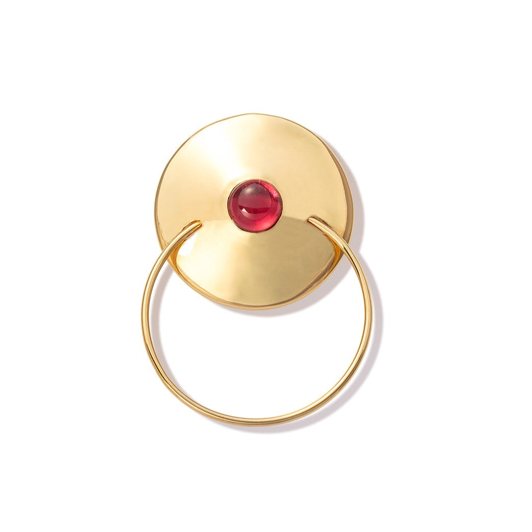 Nip Slip Brooch with Pink Gems | Handcrafted Quality Jewels