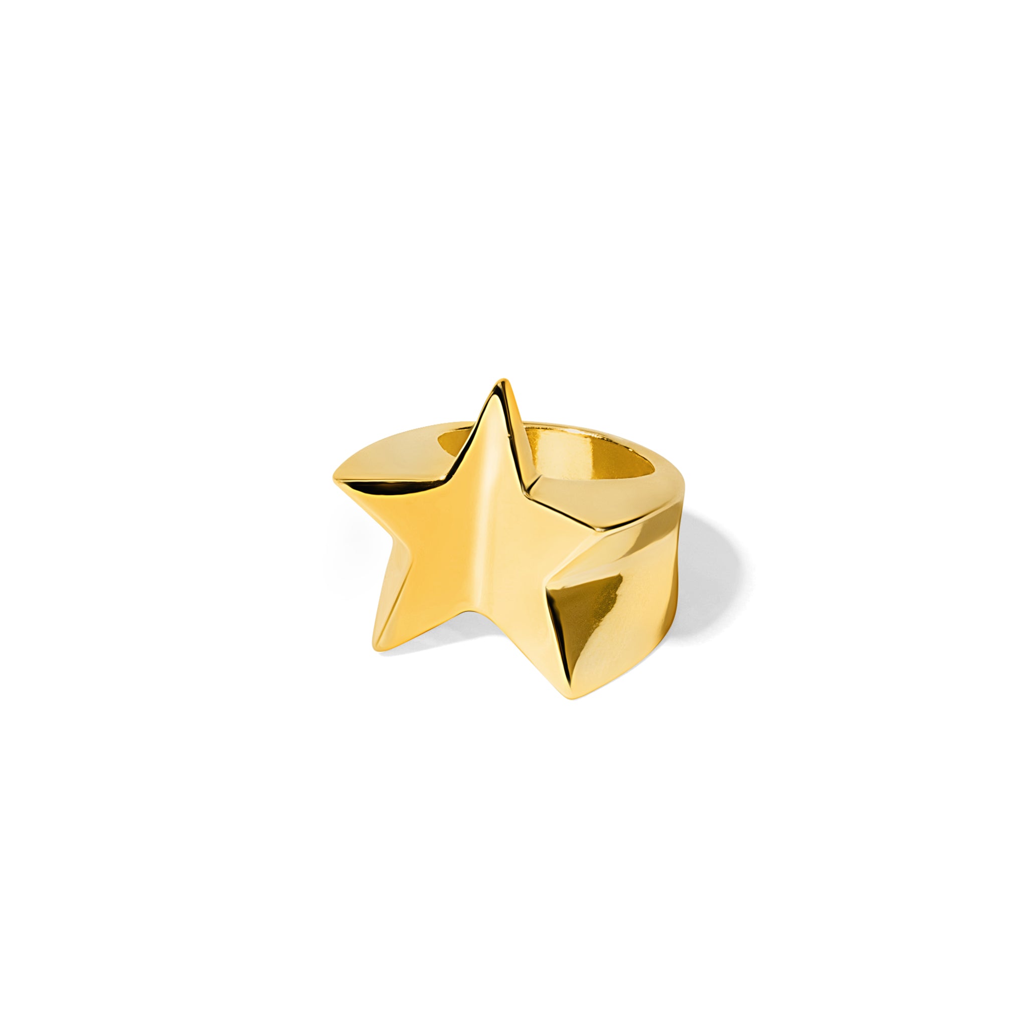 Gold Alice Star Ring