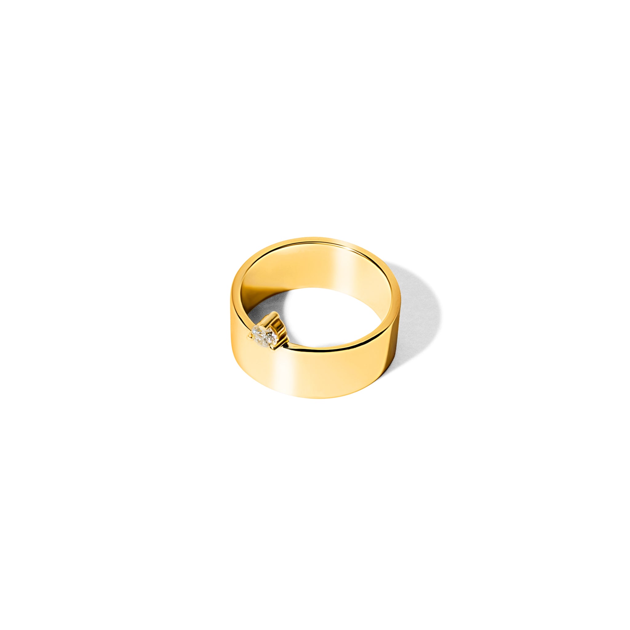 14k Gold Dada Diamond Ring