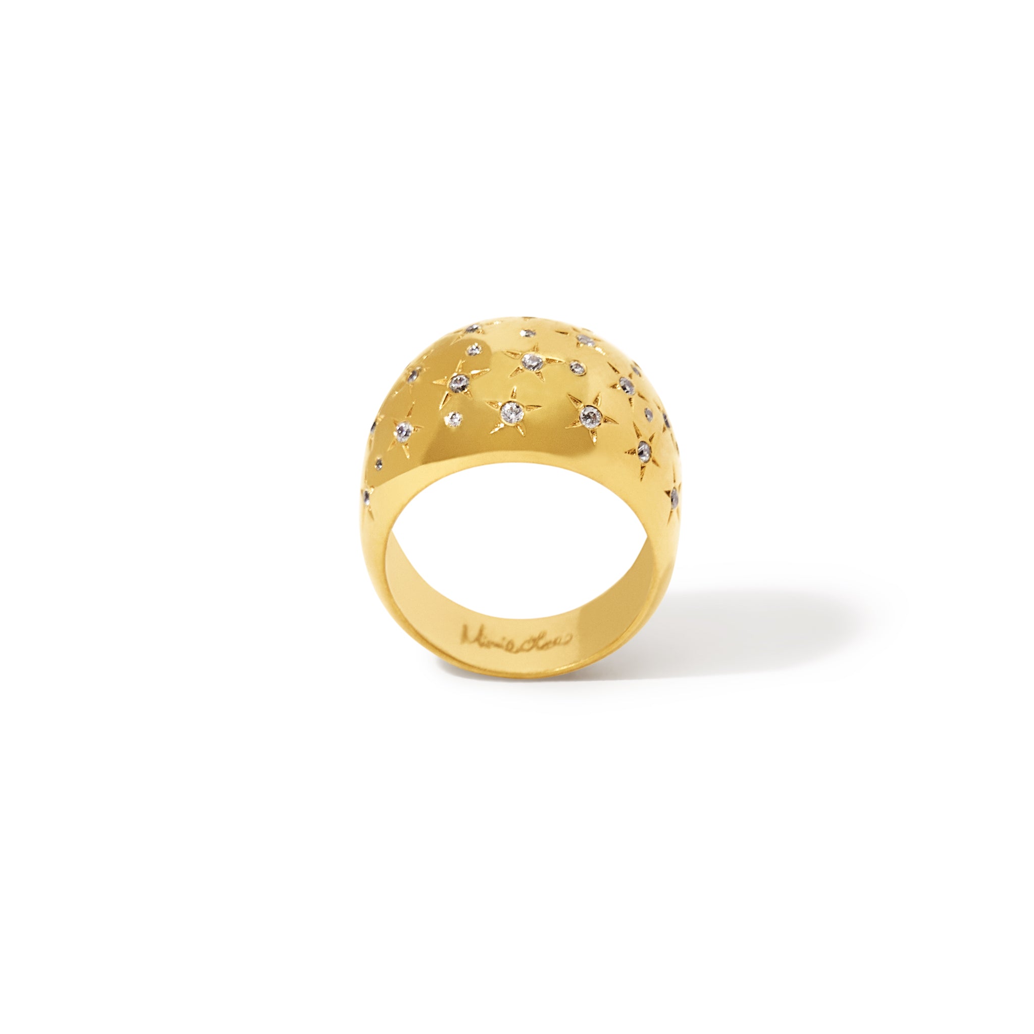 Gold Fizzy Ring