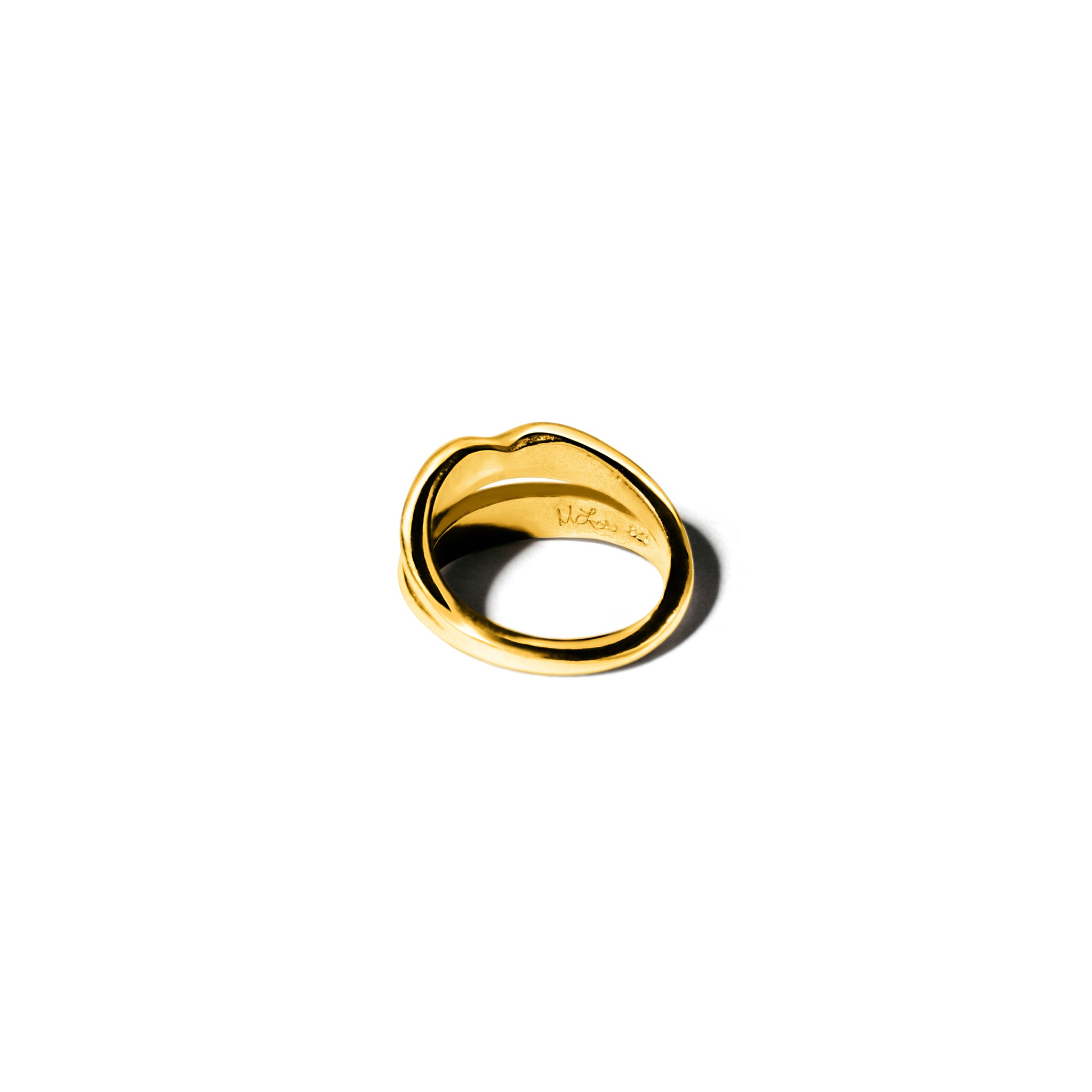 Gold Rosie Lip Ring