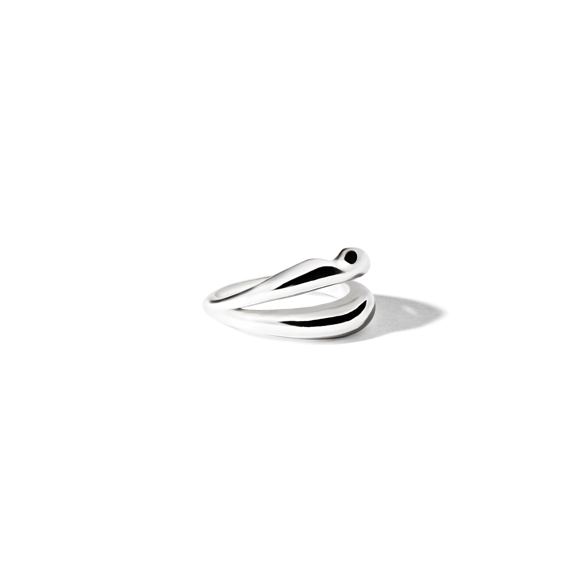 Silver Rosie Lip Ring