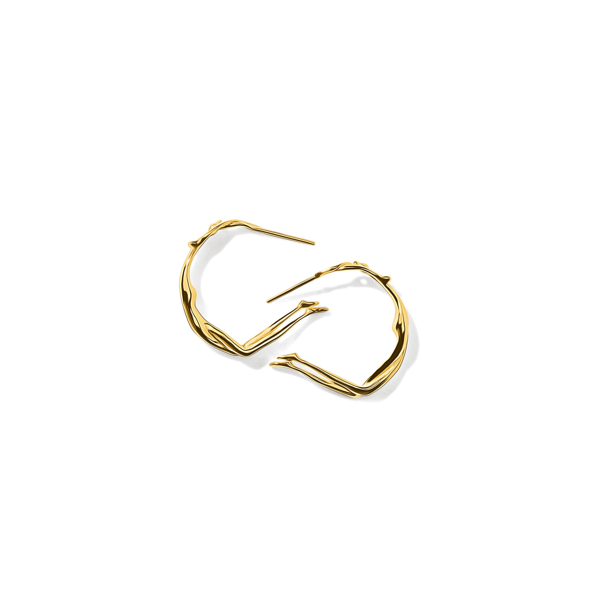 Gold Scarlett Extra Small Hoops