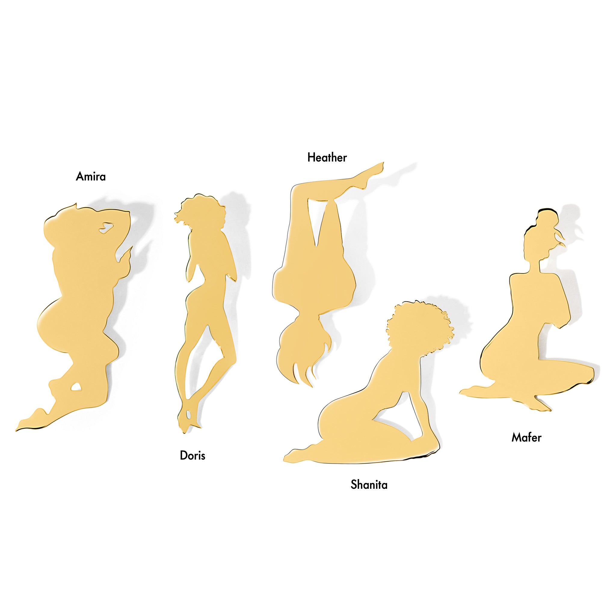 Mix & Match Silhouette Earrings