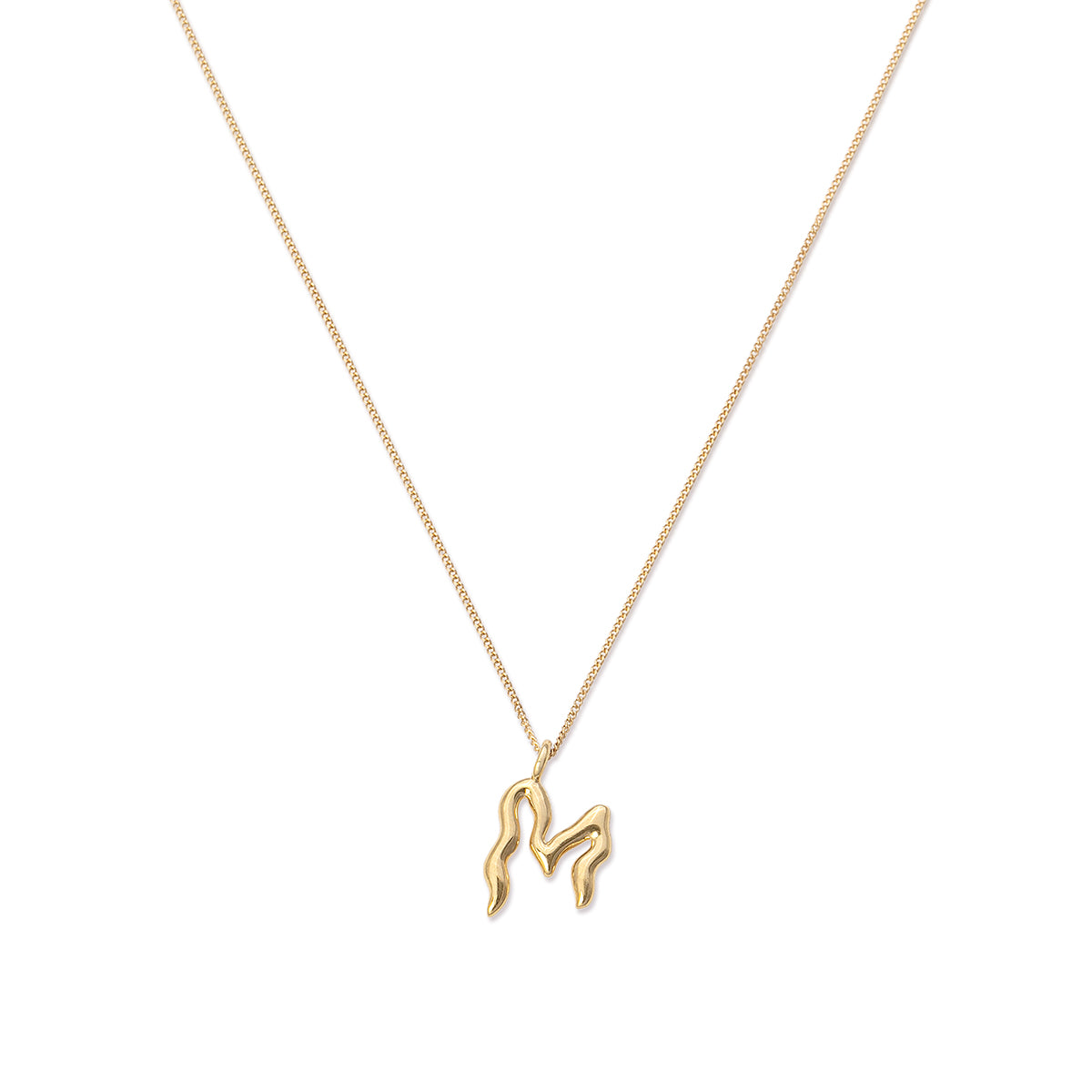 Trippy Letter Necklace