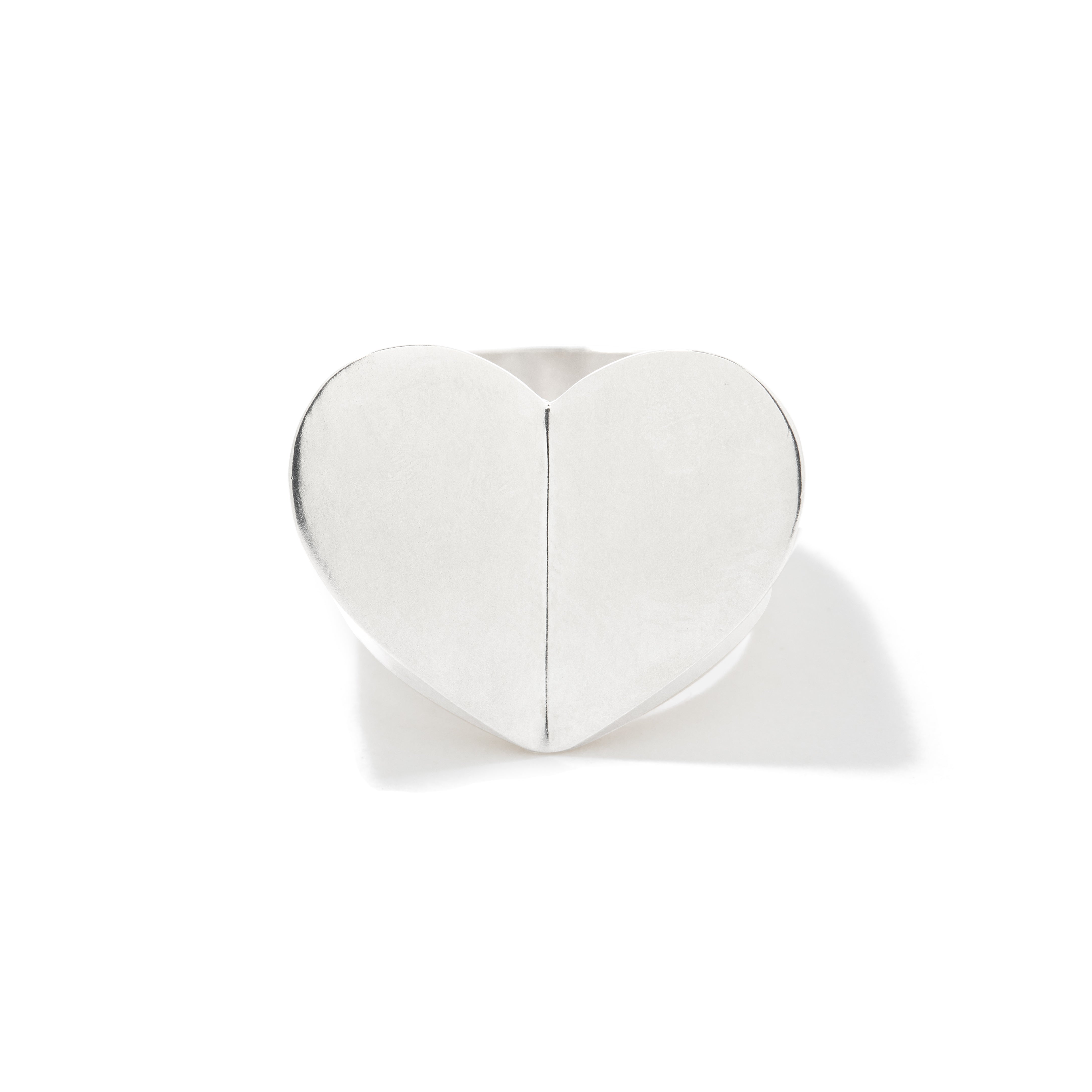 Silver Cleo Heart Ring | Handcrafted Quality Jewels | Minnie Lane