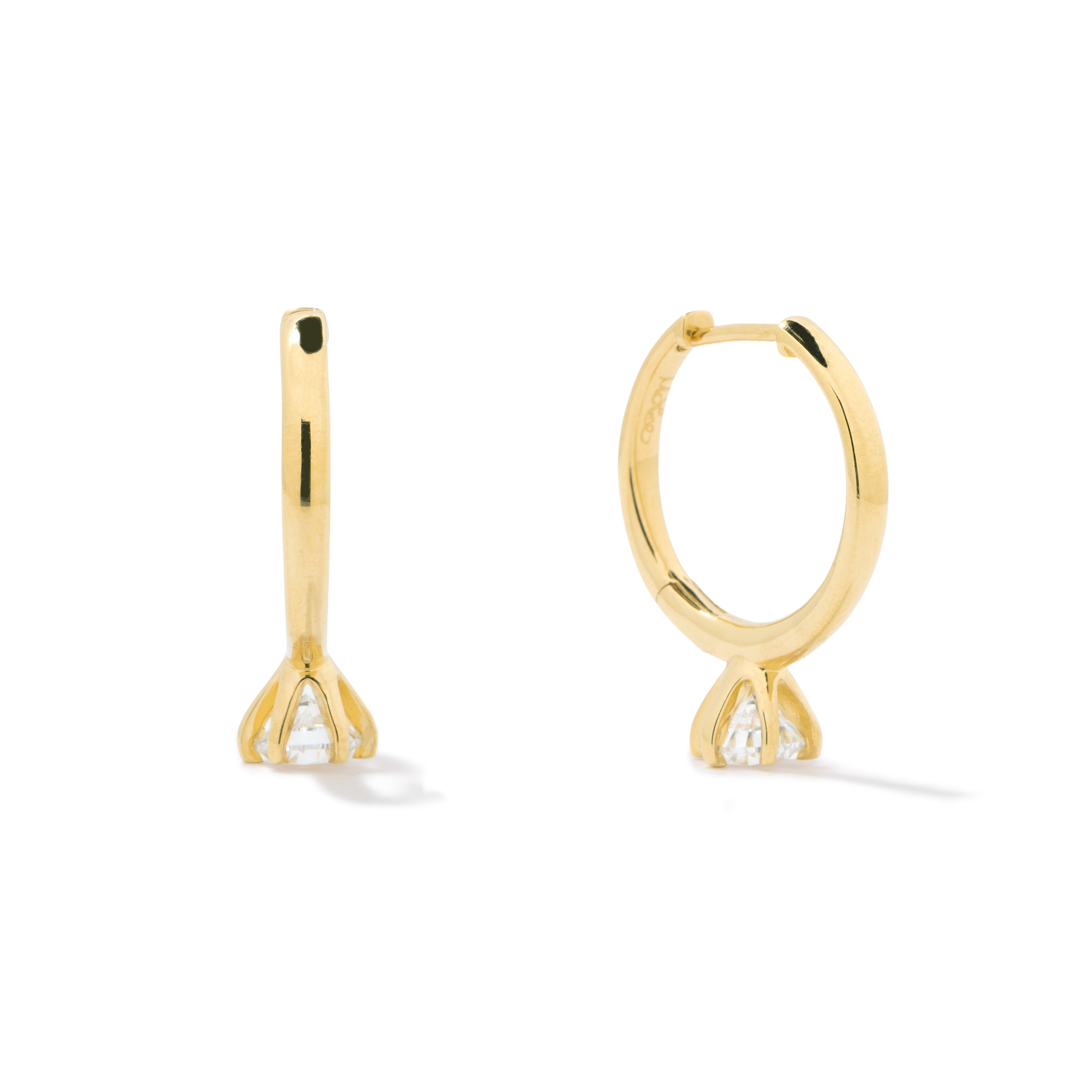 Gold Marry Me Small Hoops