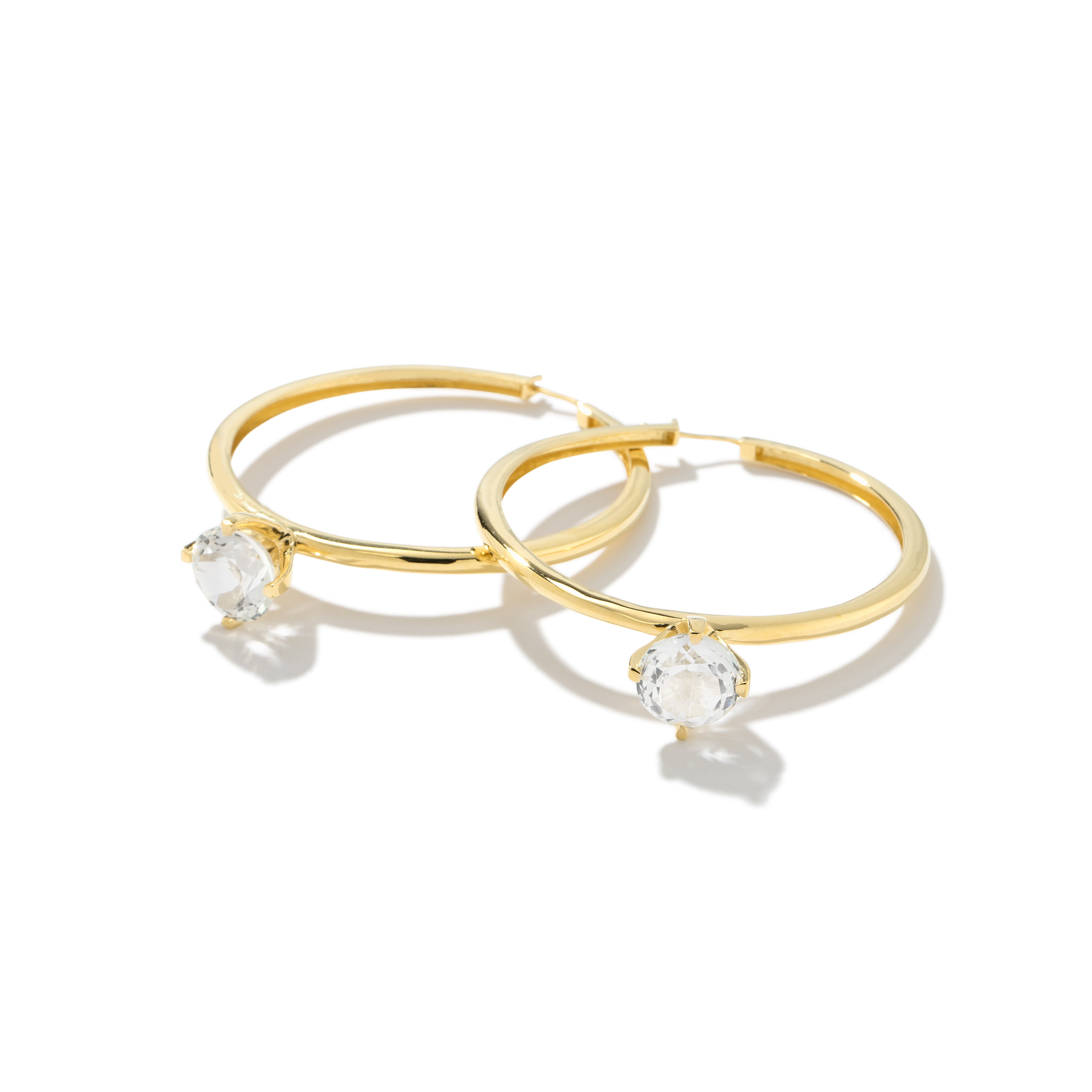 Gold Marry Me Large Hoops