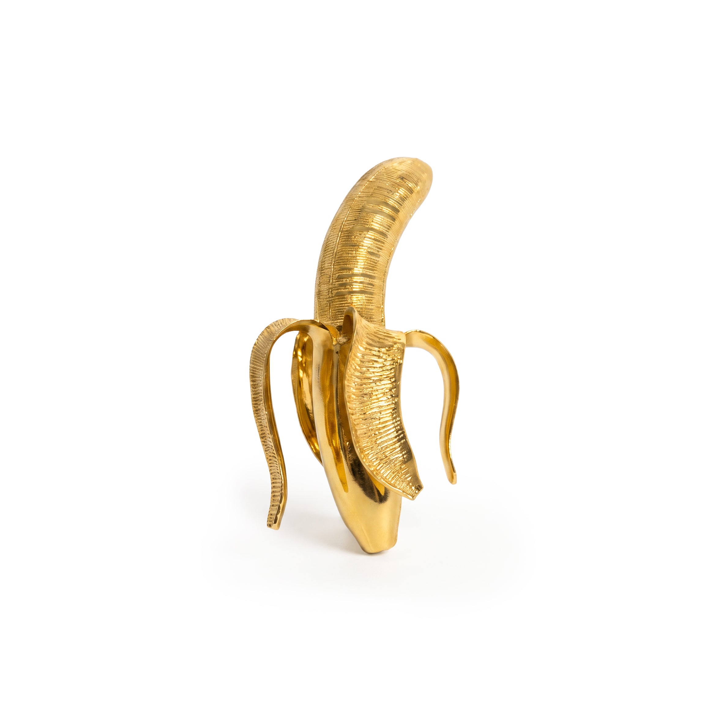 Ape$h!t Peeled Gold Banana Brooch