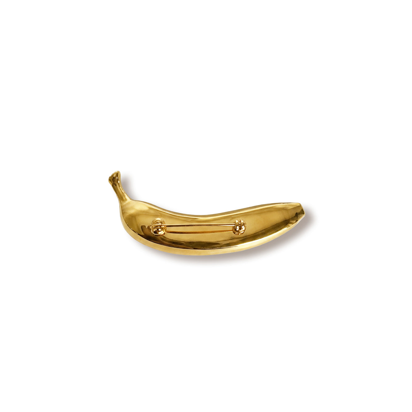 Ape$h!t Gold Banana Brooch
