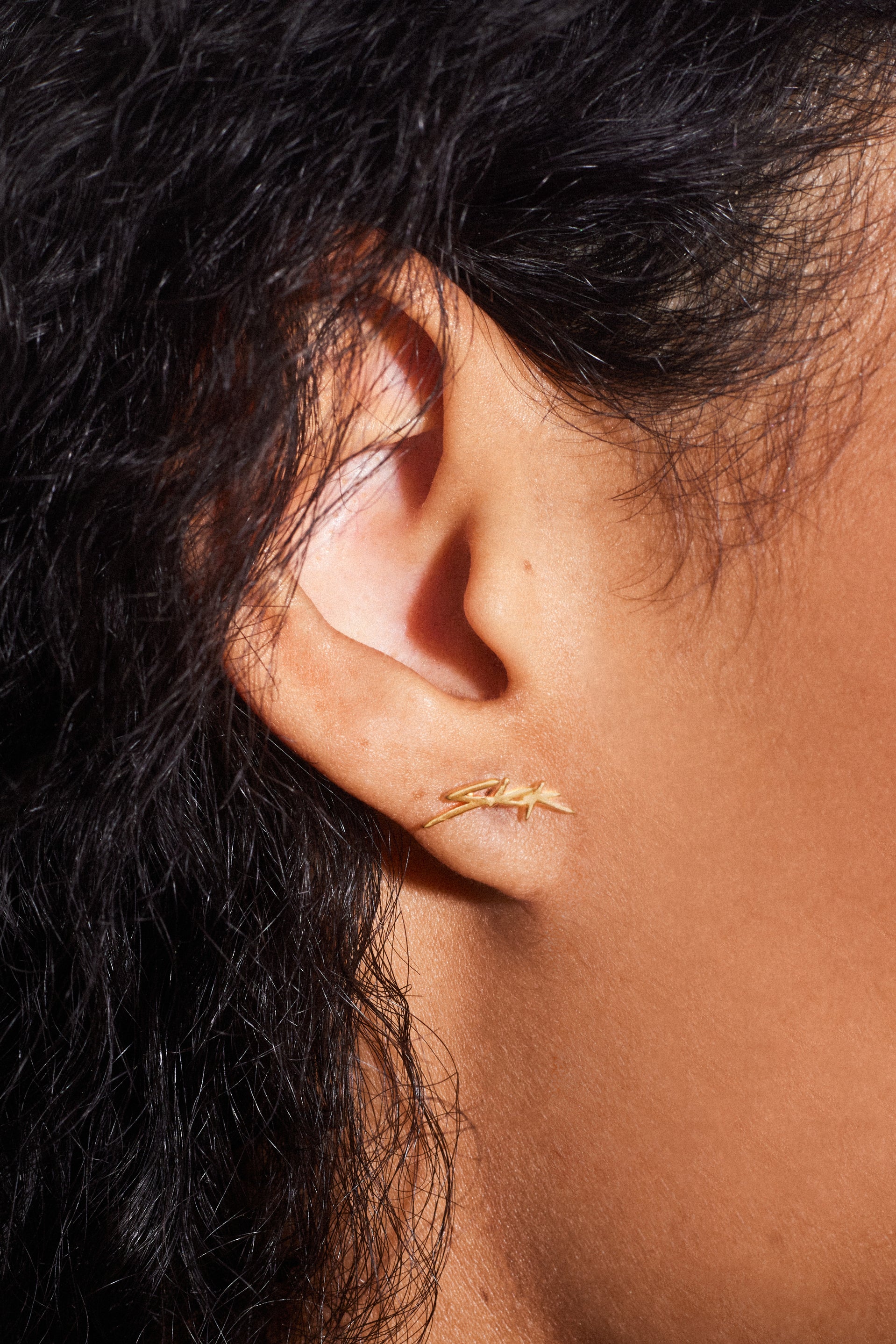 Sick Gold Studs