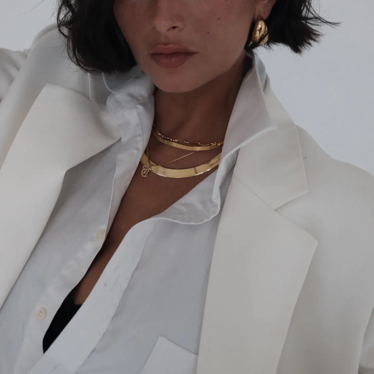 Lana Gold Herringbone