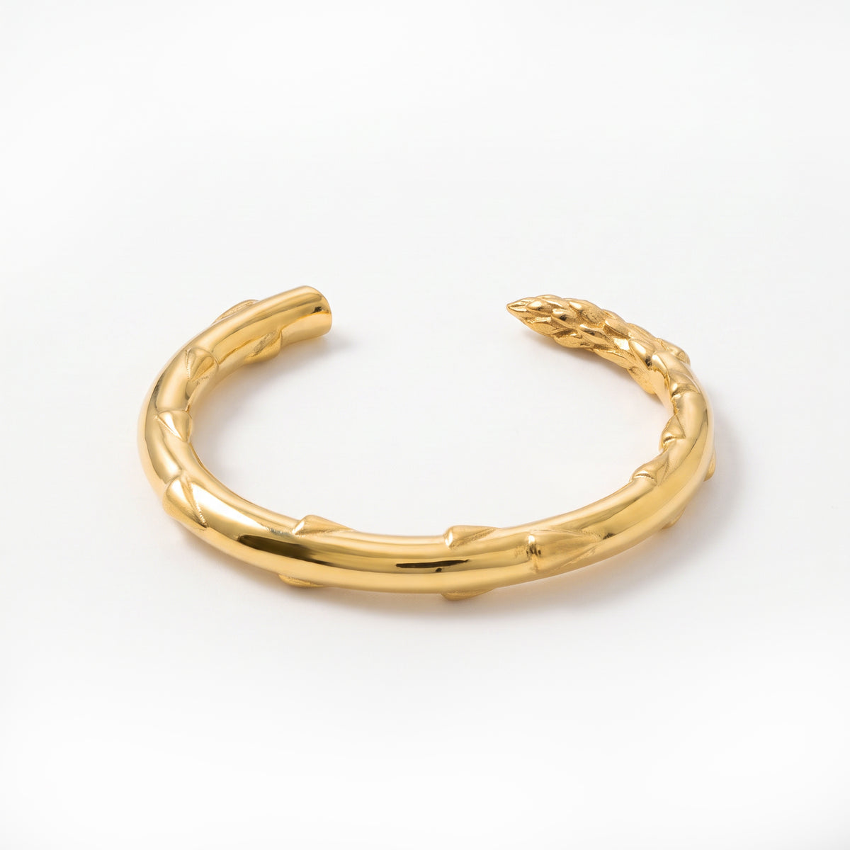 Gold Secret Stash Asparagus Cuff