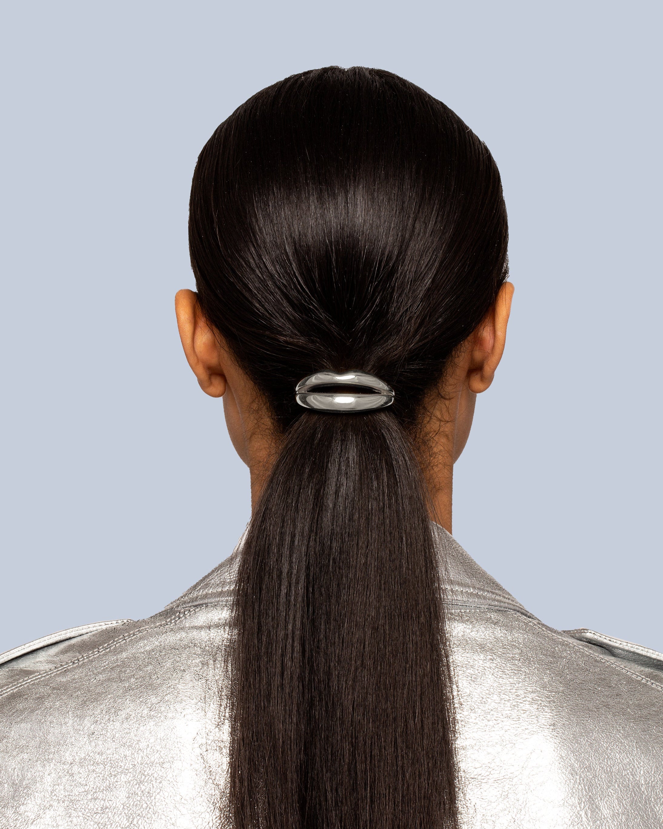 Silver Rosie Lip Hair Band