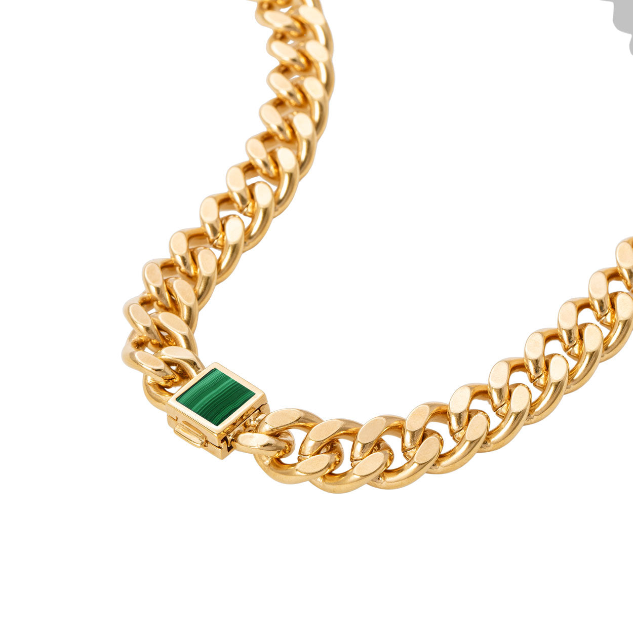 Gold Vera Cuban Chain Necklace