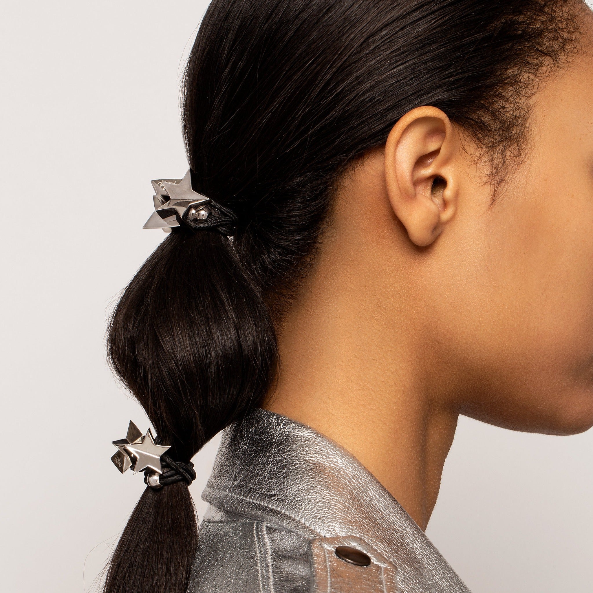 Silver Alice Star Hair Baubles