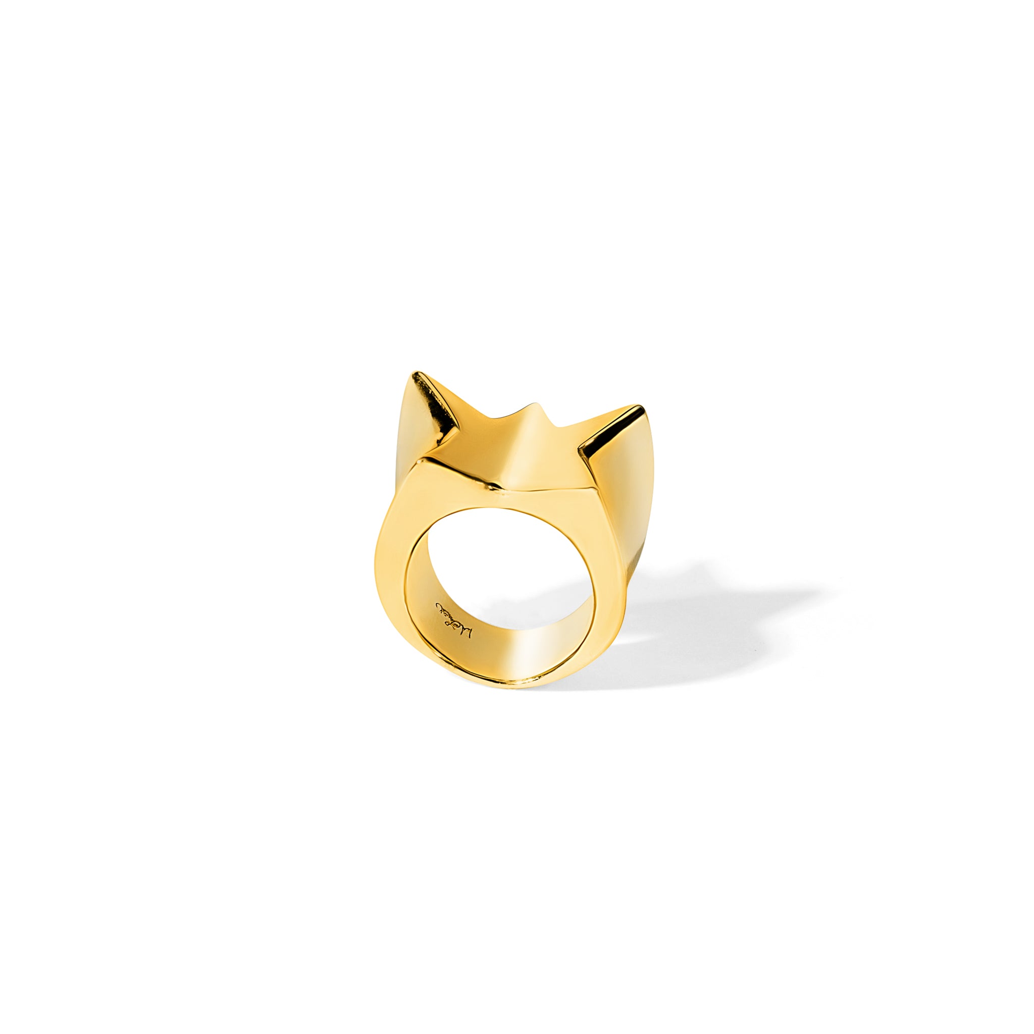 Gold Alice Star Ring