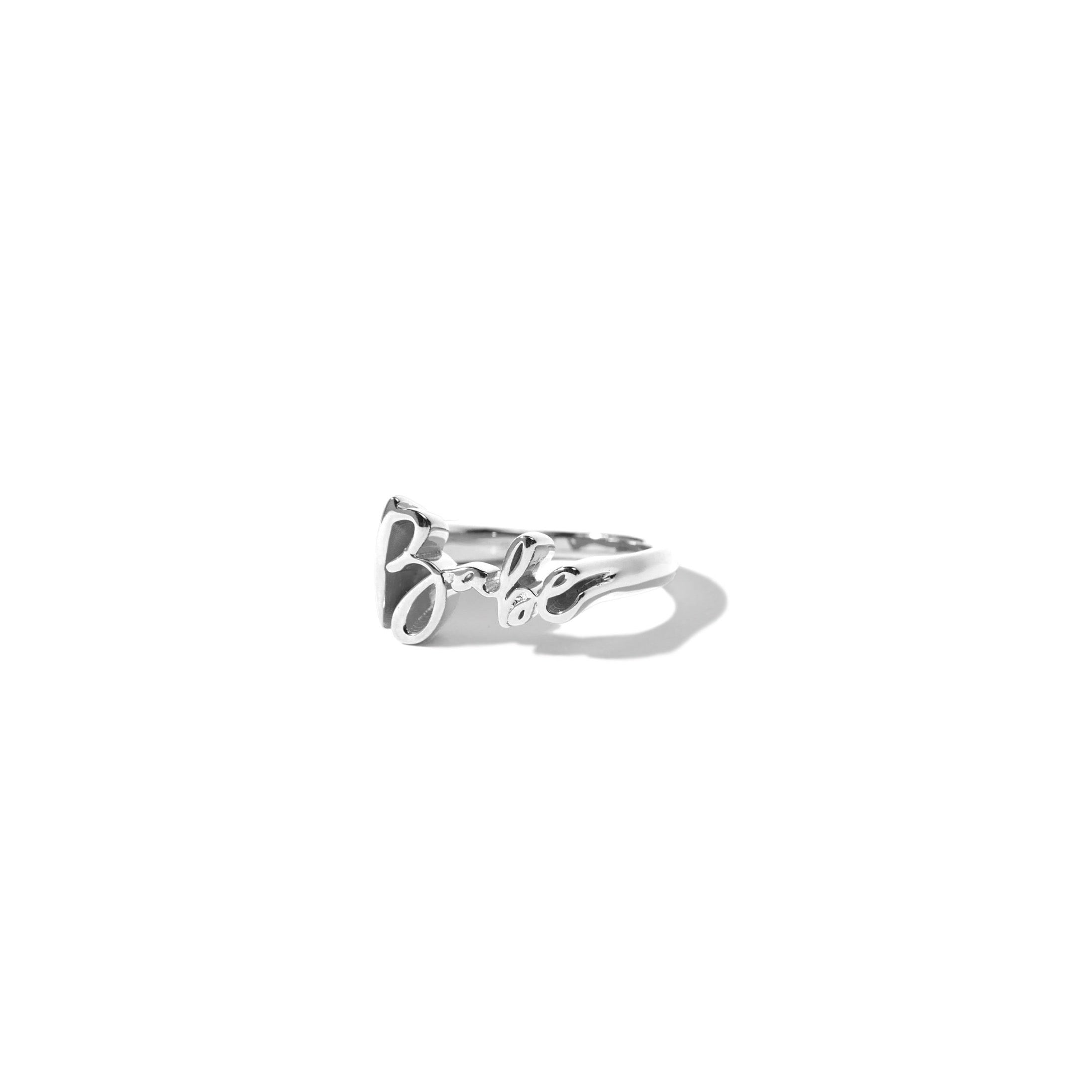 Silver Babe Ring sterling silver — Minnie Lane Designs